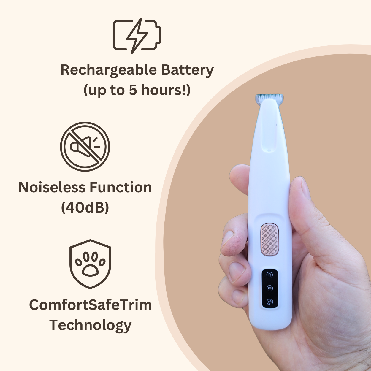 Pawbb™ 3 in 1 Electric Dog Trimmer