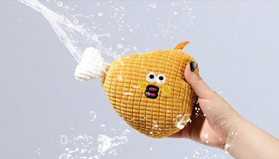 ✨Hot Sale🎁 Interactive Plush Cat Squeaky Toy