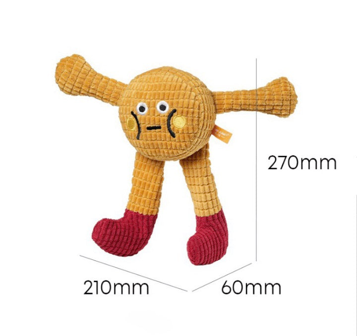 ✨Hot Sale🎁 Interactive Plush Cat Squeaky Toy