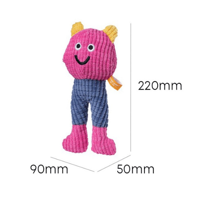 ✨Hot Sale🎁 Interactive Plush Cat Squeaky Toy