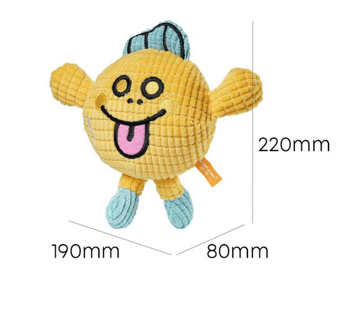 ✨Hot Sale🎁 Interactive Plush Cat Squeaky Toy