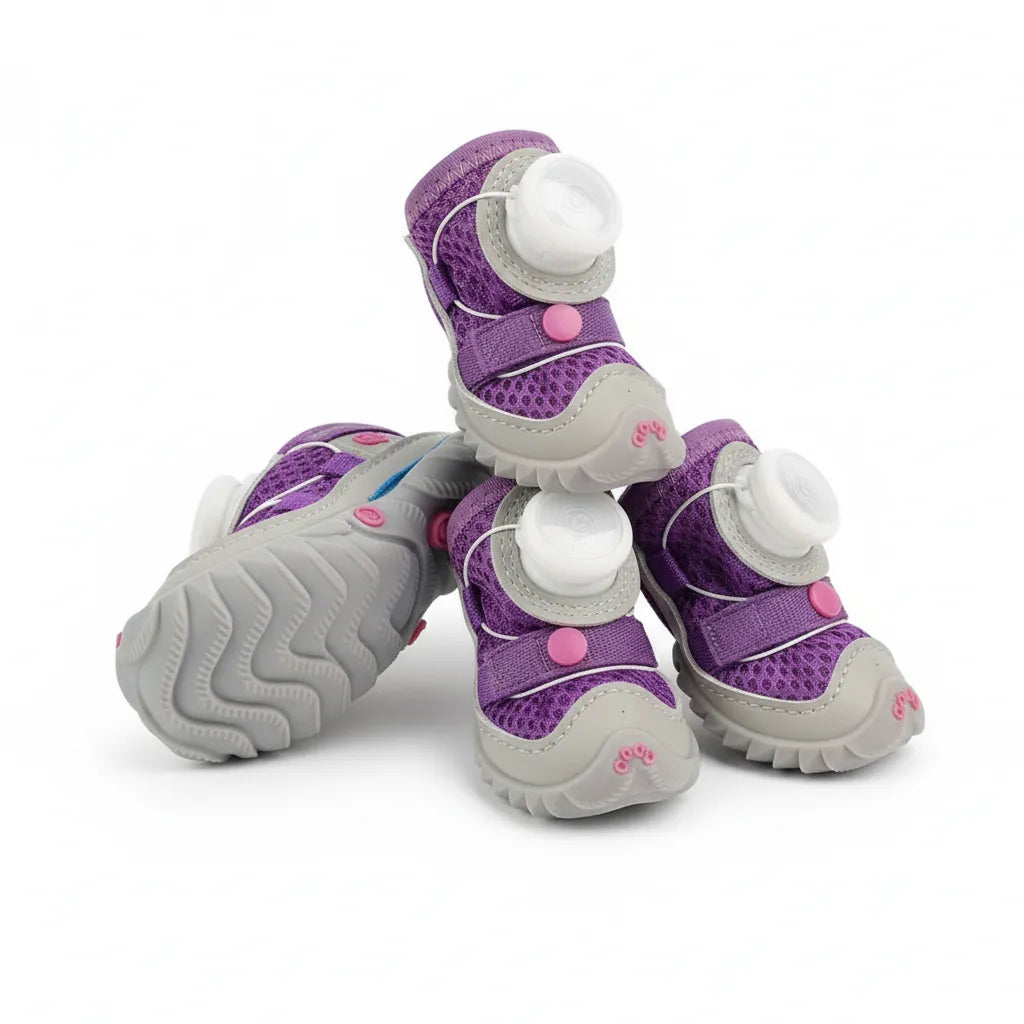 🐕All-Weather Protective Dog Shoes – Comfort, Traction & Style for Every Adventure