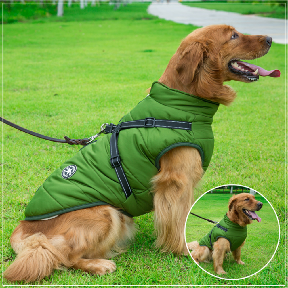Pawbb™ - Waterproof Jacket Harness - Blue