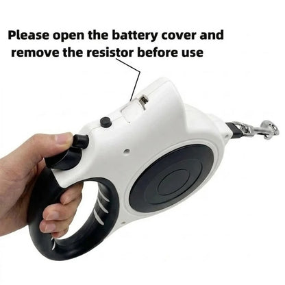 Retractable Dog Leash with Built‑in LED Light