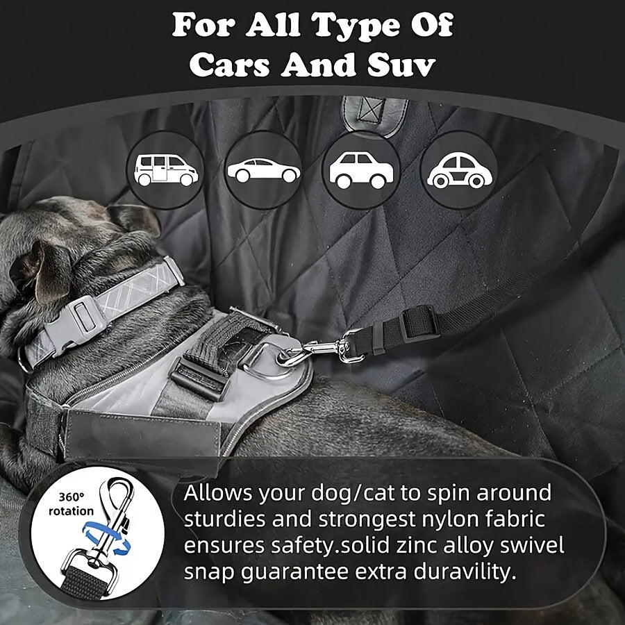 Headrest Car Dog Safety Seatbelt