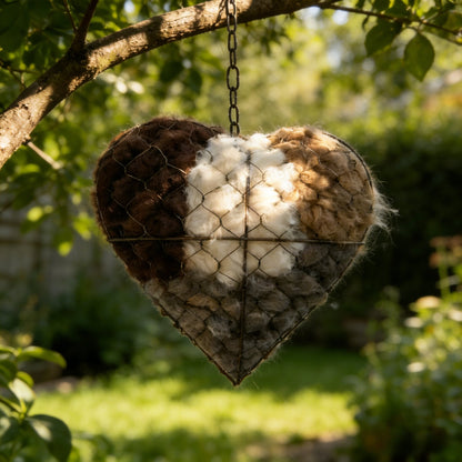 🔥LAST DAY 60% OFF - ☁ Handmade Alpaca Fiber Bird Nesting Heart 🏡 Buy 2 Free Shipping 💕