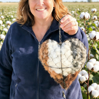 🔥LAST DAY 60% OFF - ☁ Handmade Alpaca Fiber Bird Nesting Heart 🏡 Buy 2 Free Shipping 💕