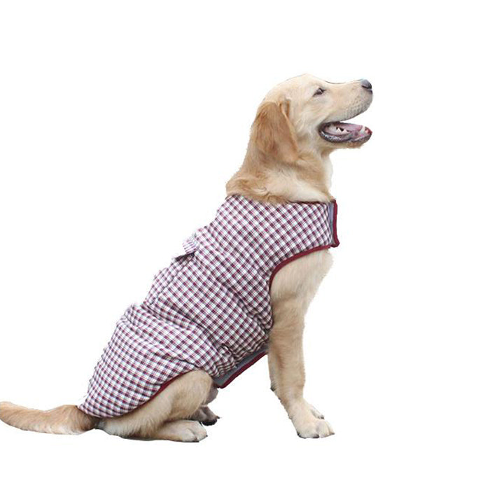 Reversible Warm Dog Coat