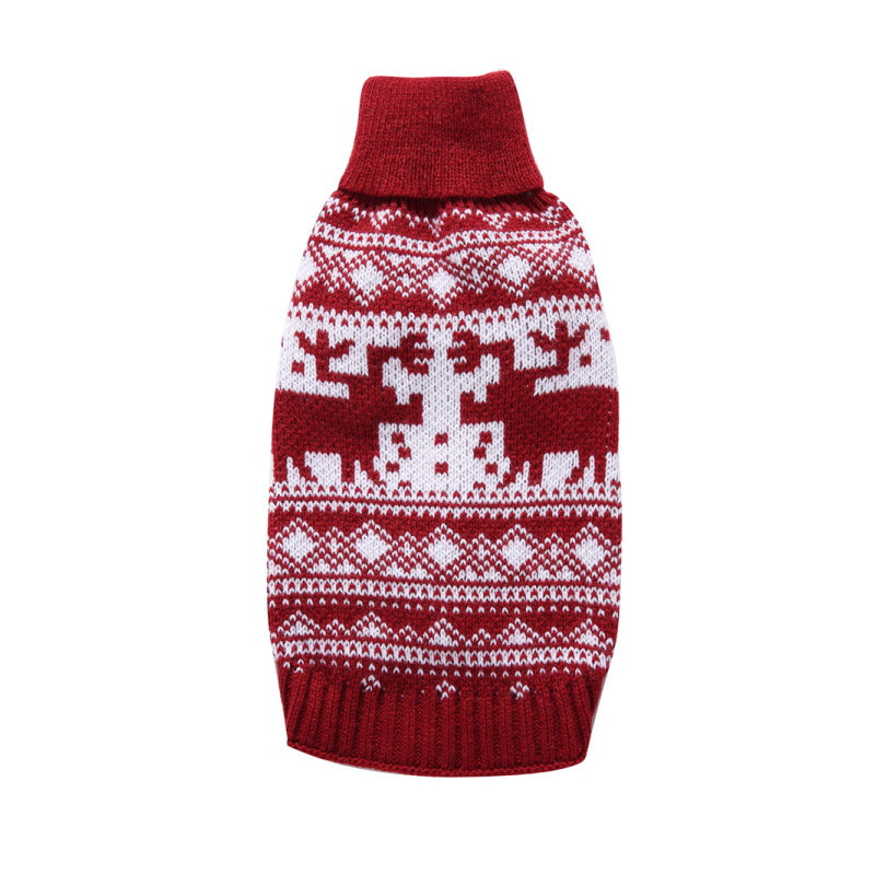 Elk Christmas Sweater for Dogs