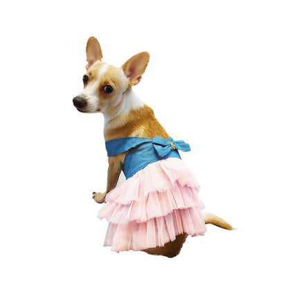 Sling Bow Tutu Dress for Dogs