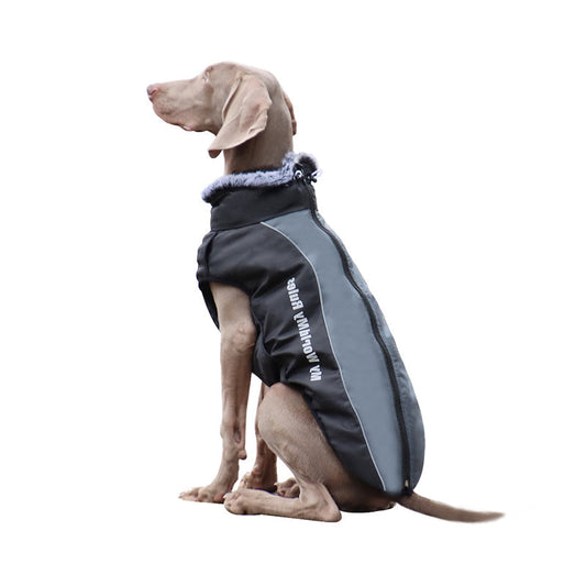 Outdoor Reflective Dog Jacket with Harness