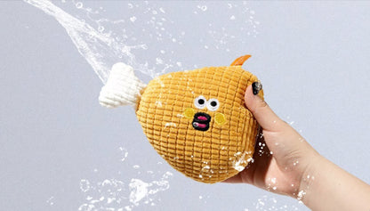 ✨Hot Sale🎁 Interactive Plush Cat Squeaky Toy