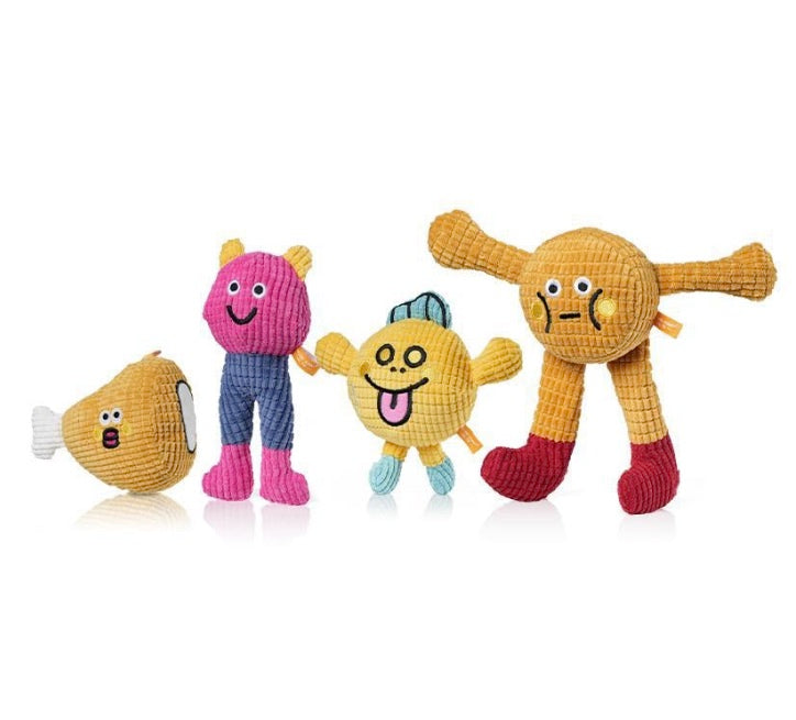 ✨Hot Sale🎁 Interactive Plush Cat Squeaky Toy