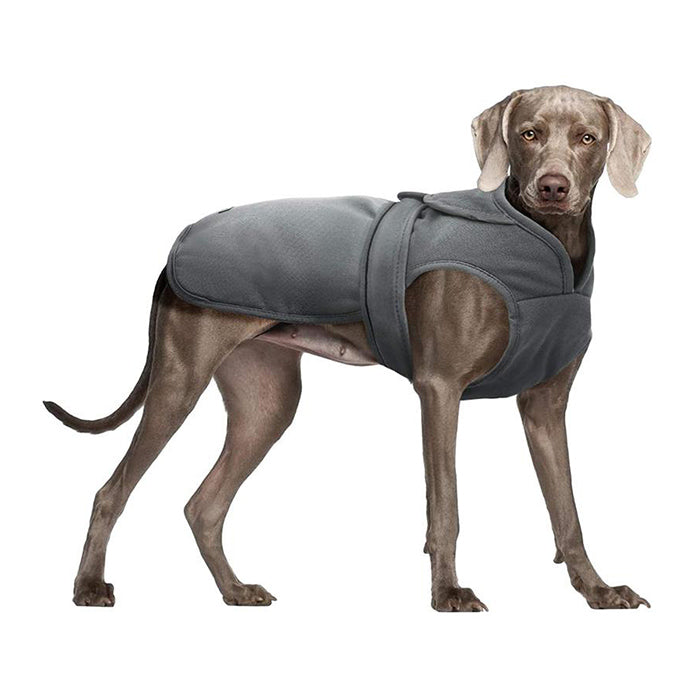 Canvas Cold Weather Dog Coat for Winter