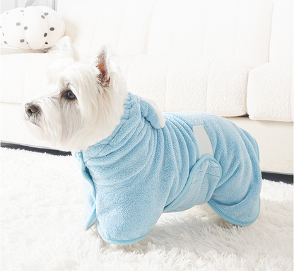 Pawbb™ Rabbit Ear Microfiber Dog & Cat Hoodie Bathrobe