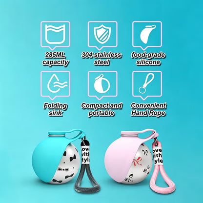 Spherical Leakproof Pet Water Cup