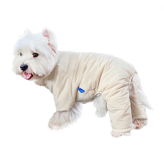 Long Sleeve Dog Jacket with Zipper