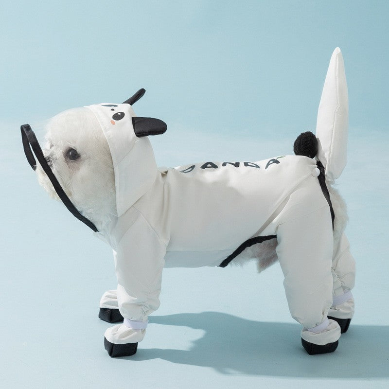 Full‑Coverage 4‑Leg Dog Raincoat