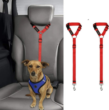 Headrest Car Dog Safety Seatbelt