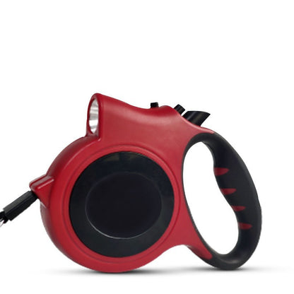Retractable Dog Leash with Built‑in LED Light