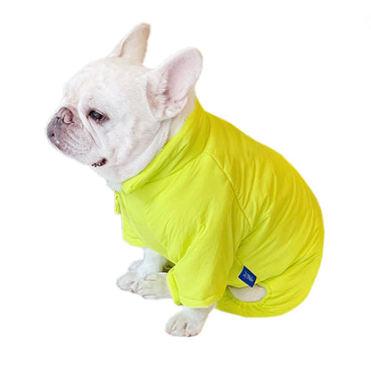 Long Sleeve Dog Jacket with Zipper