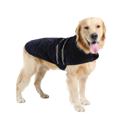 Reflective Pocket Dog Coat with Velcro