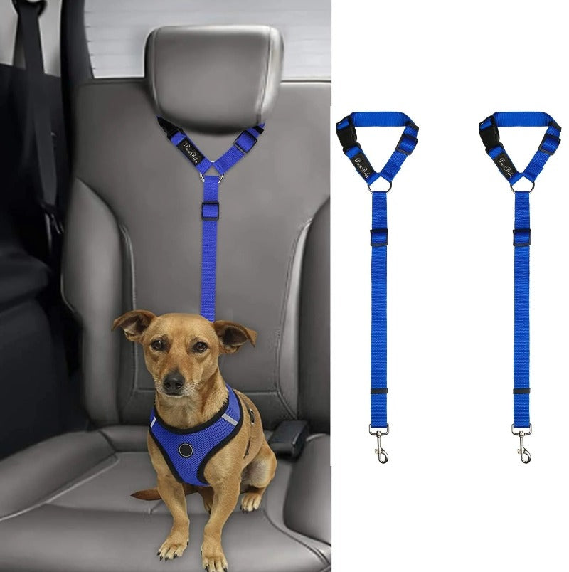 Headrest Car Dog Safety Seatbelt