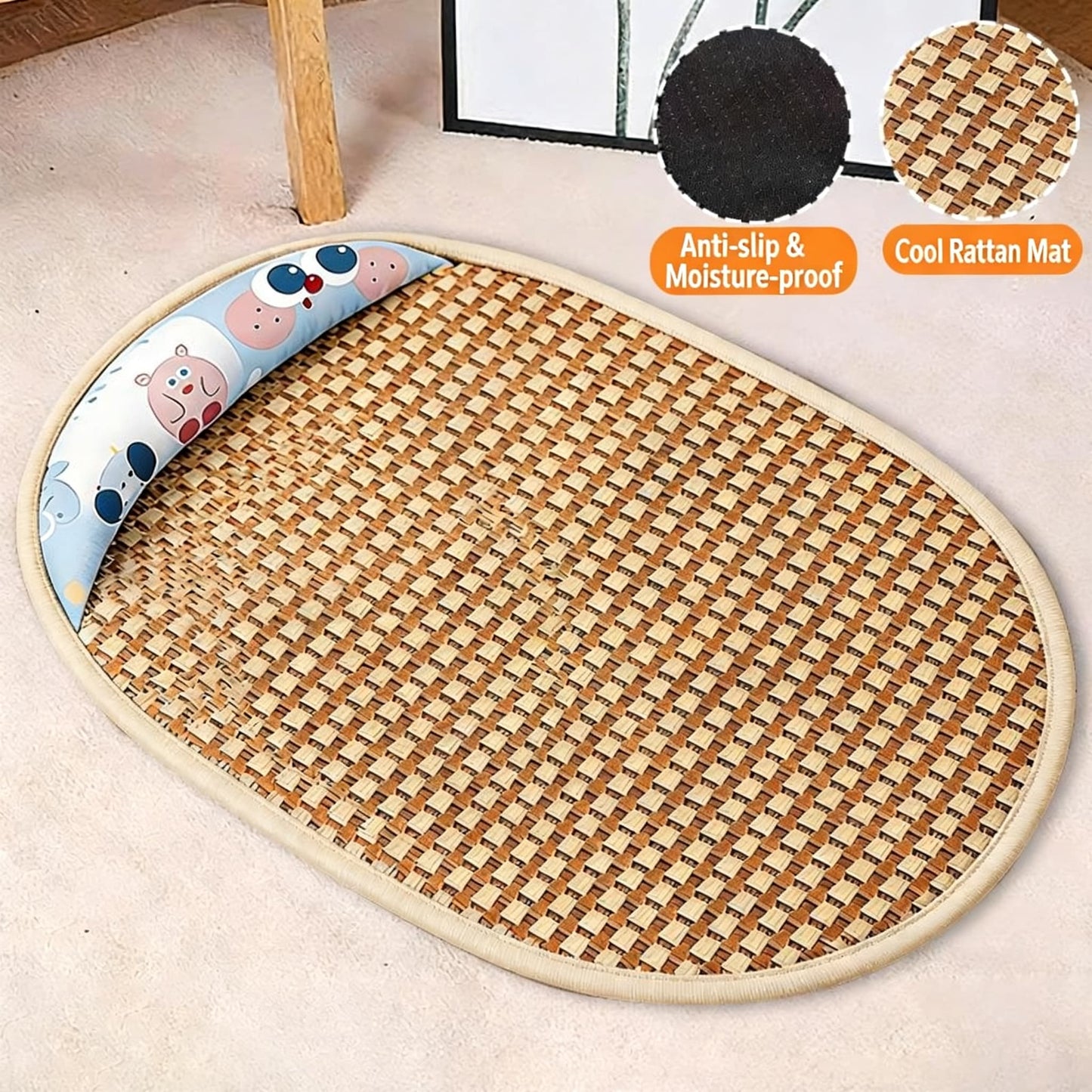Cool Four-Season Pet Bed for Small Pets Teddy