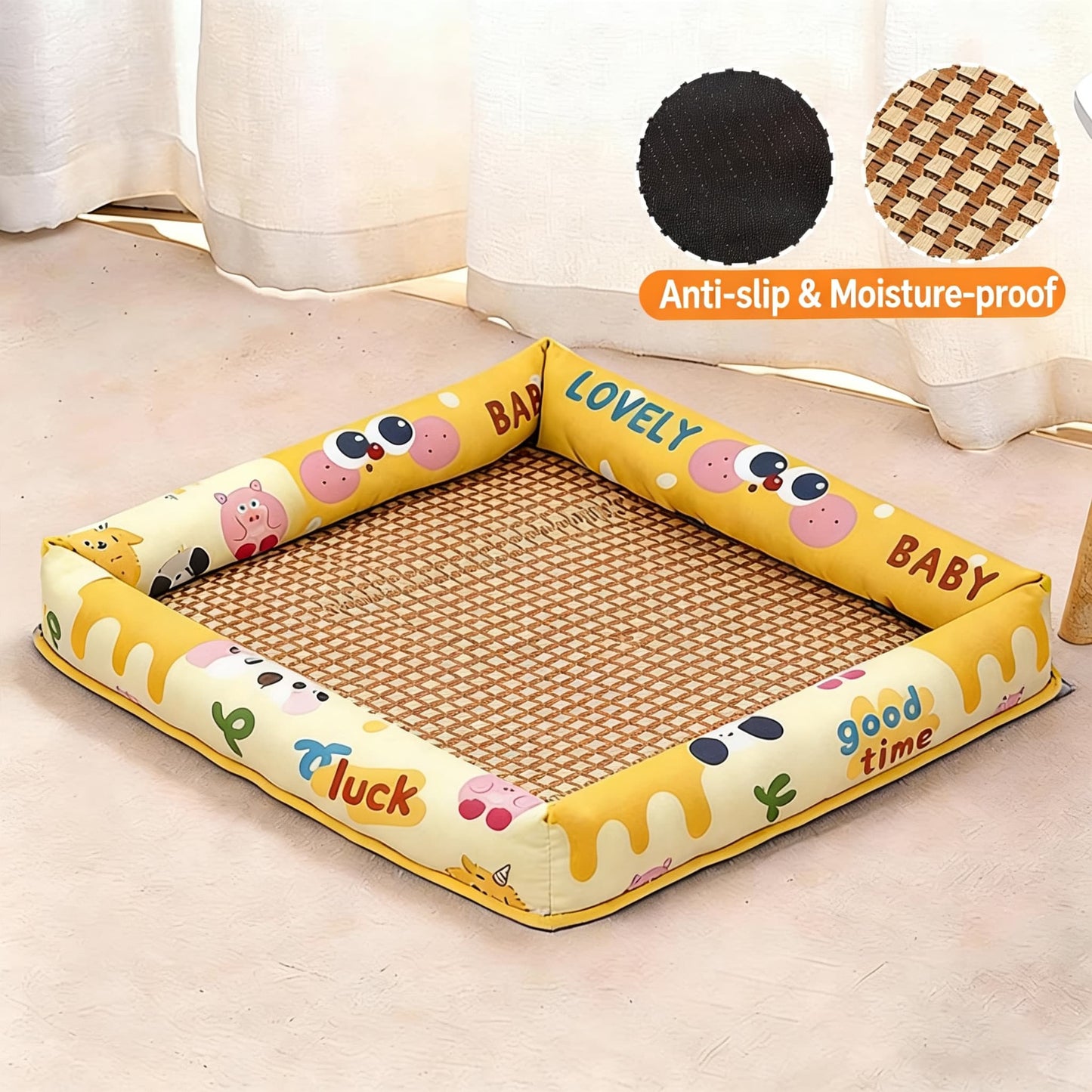 Cool Four-Season Pet Bed for Small Pets Teddy