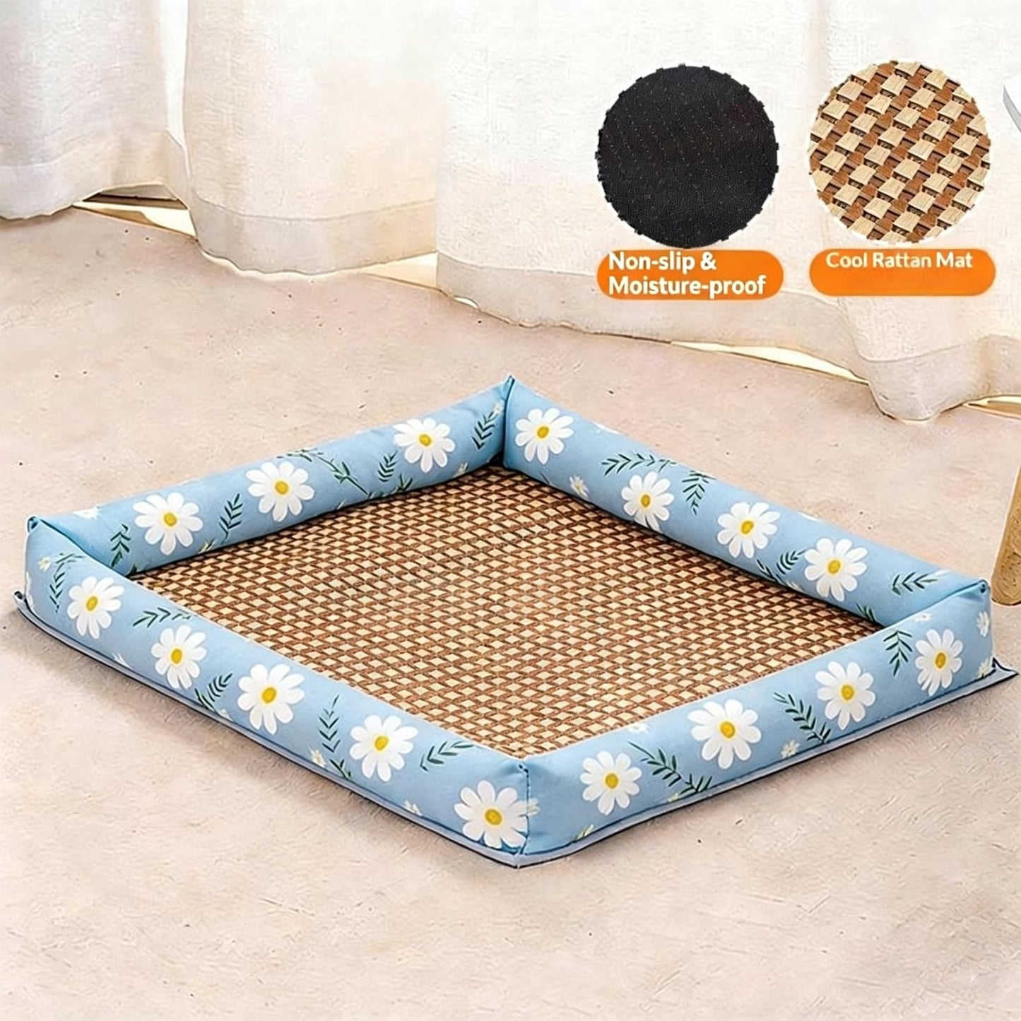 Cool Four-Season Pet Bed for Small Pets Teddy