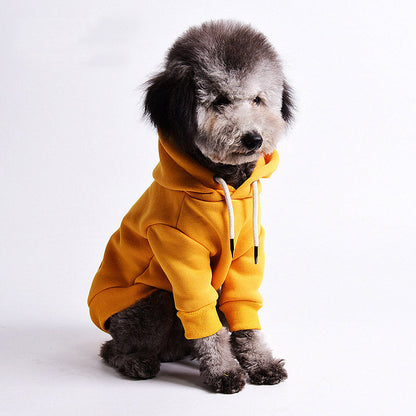 Dog Thin Fleece Solid Color Pullover