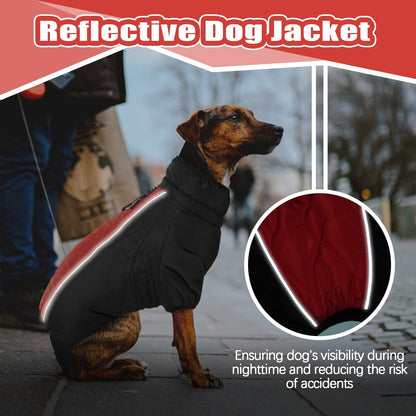 Thick Fleece Lined Dog Coat