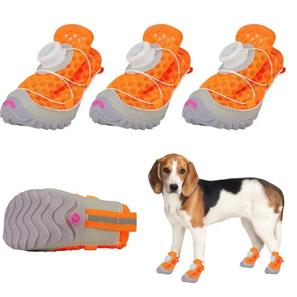 🐕All-Weather Protective Dog Shoes – Comfort, Traction & Style for Every Adventure