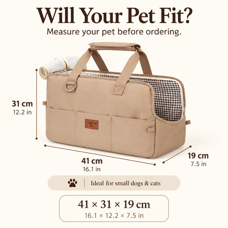 4-Piece Convertible Pet Carrier Set