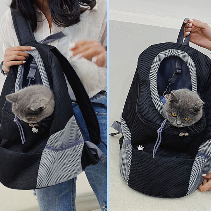 Portable Backpack Travel Carrier for Dogs Cats