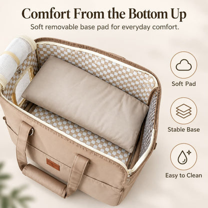 4-Piece Convertible Pet Carrier Set