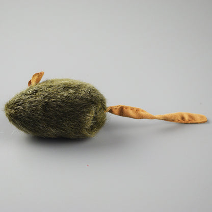 Plush simulated mouse for cats and dogs, scratch-resistant and bite-resistant interactive pet toy
