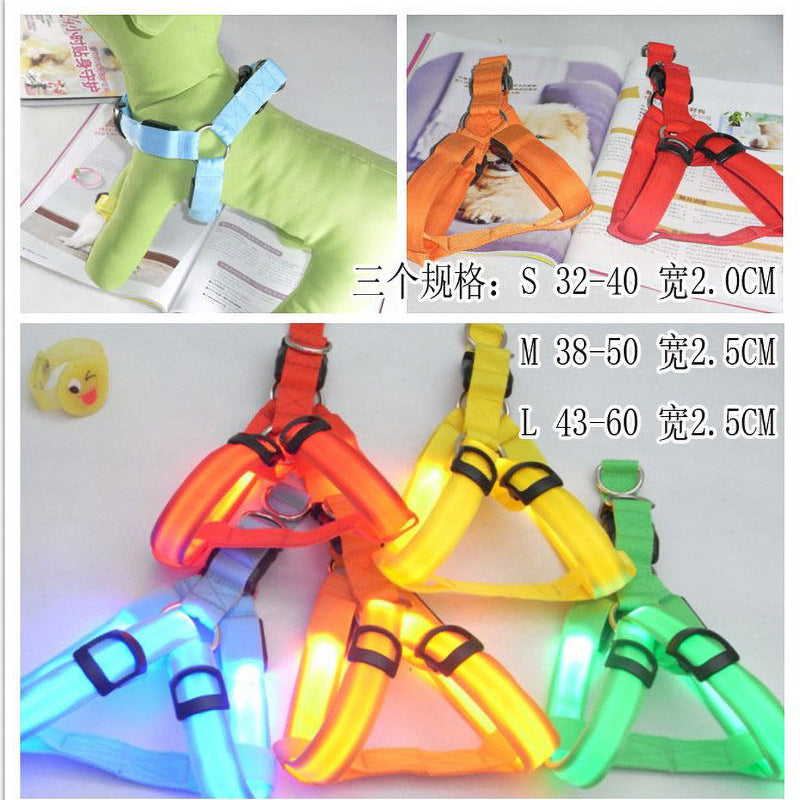 LED Light-Up Dog Harness