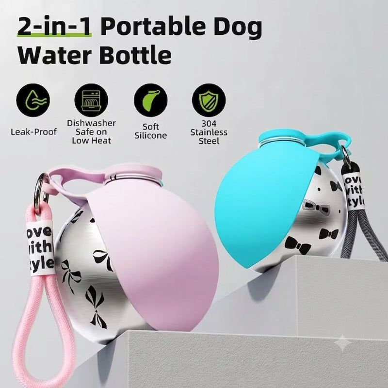 Spherical Leakproof Pet Water Cup