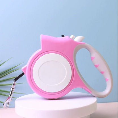 Retractable Dog Leash with Built‑in LED Light