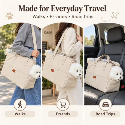 4-Piece Convertible Pet Carrier Set