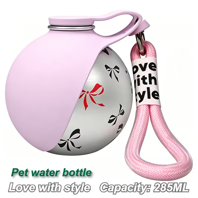 Spherical Leakproof Pet Water Cup