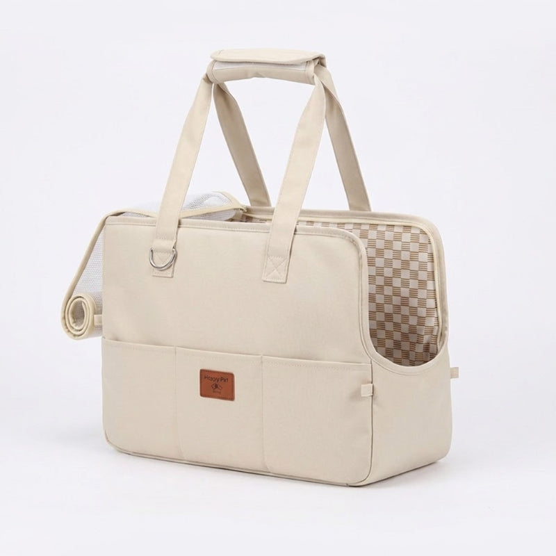 Breathable Hands-Free Pet Sling Carrier – Adjustable Crossbody Bag for Small Dogs & Puppies