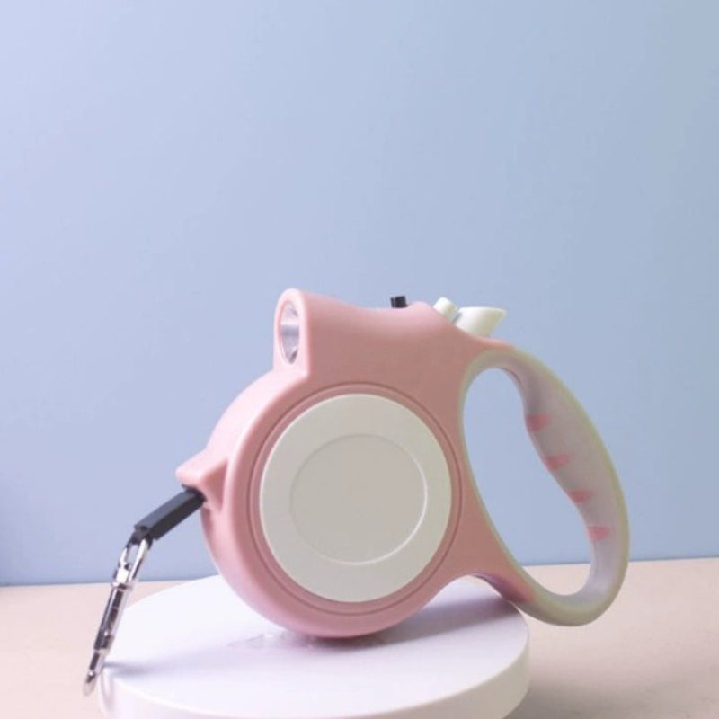 Retractable Dog Leash with Built‑in LED Light