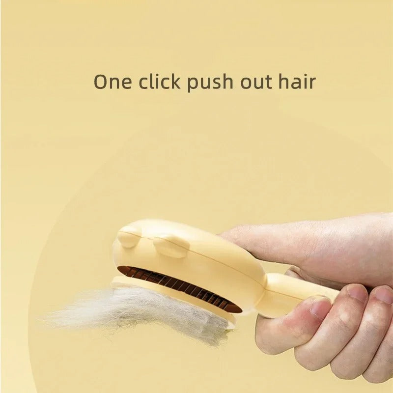 Cat & Dog Grooming Brush – Removes Loose Fur