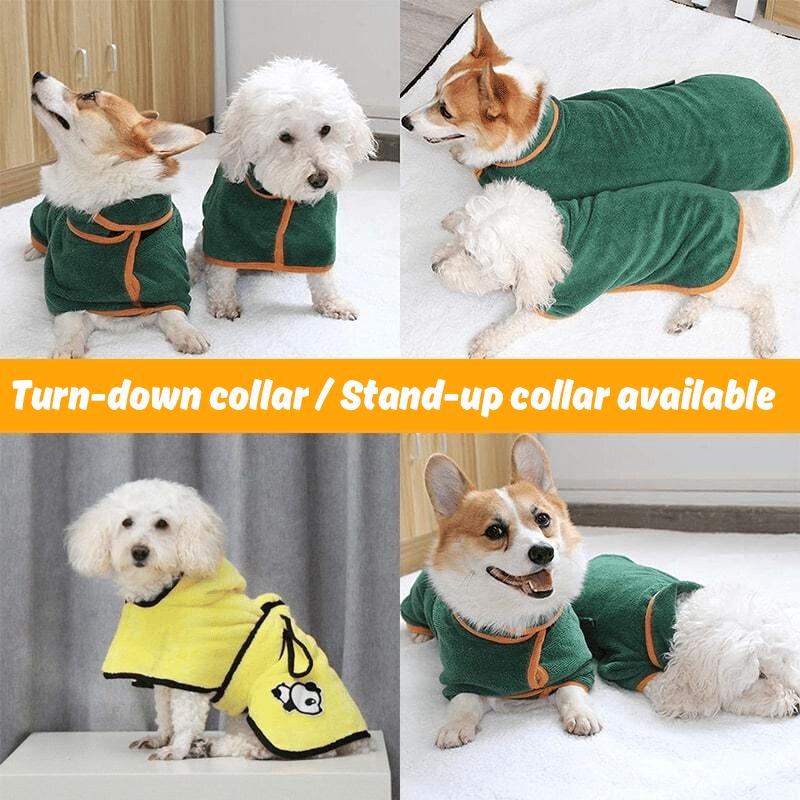 Hot Sale 49% OFF-Super absorbent pet bathrobe