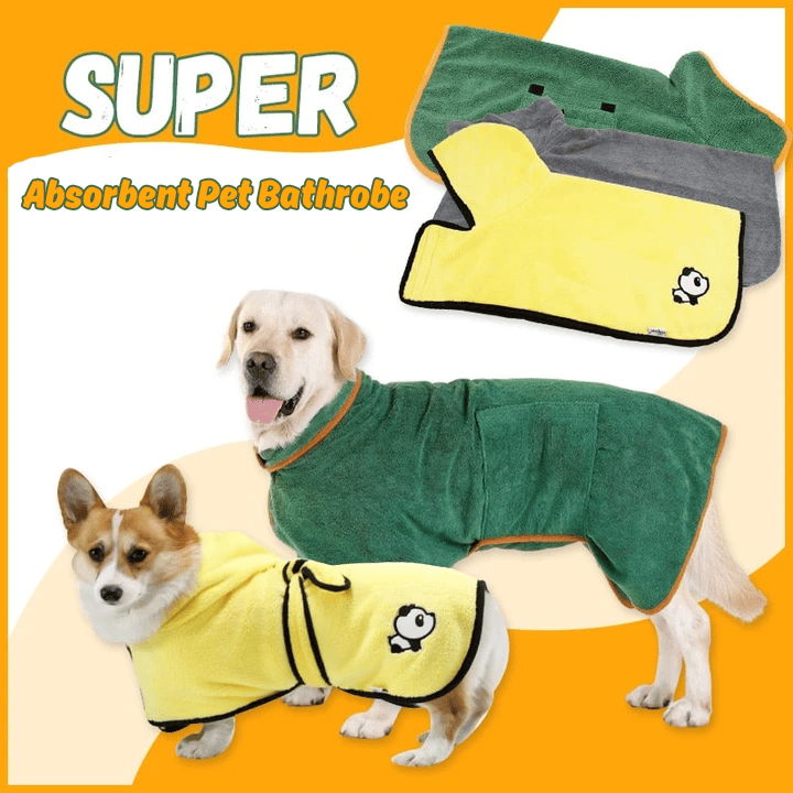 Hot Sale 49% OFF-Super absorbent pet bathrobe