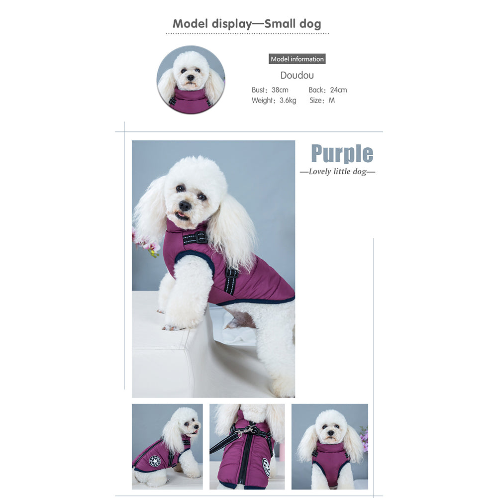 Pawbb™ - Waterproof Jacket Harness - Pink