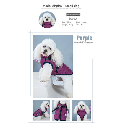 Pawbb™ - Waterproof Jacket Harness - Pink