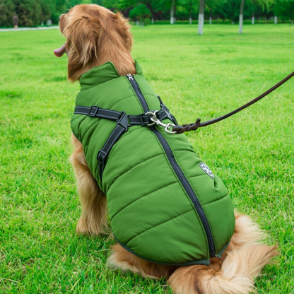 Pawbb™ - Waterproof Winter Jacket with Built-in Harness